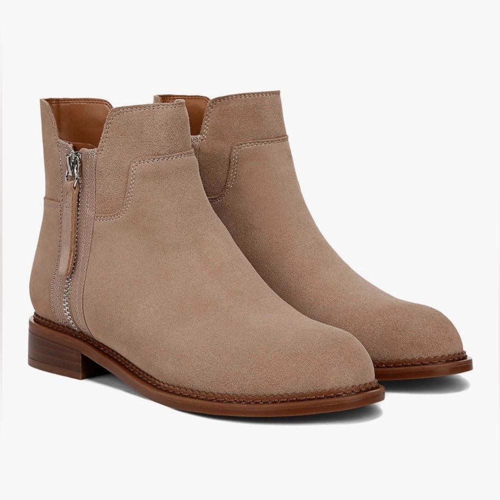 Franco Sarto Halford Booties size 6 Oak Suede - Picture 2 of 14